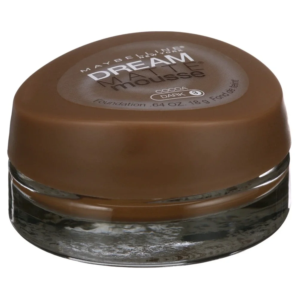 Maybelline Dream Matte Mousse Foundation COCOA Dark‎ 3 .64oz NEW SEALED
